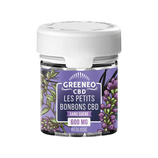 PETITS BONBONS CBD SANS SUCRE - Reglisse