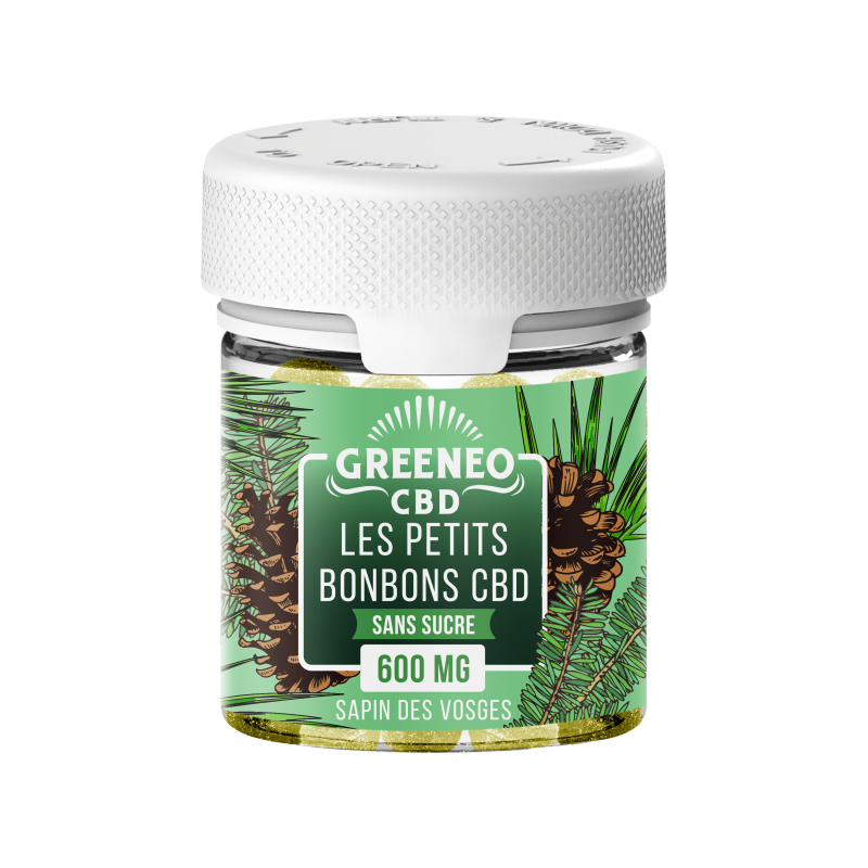 PETITS BONBONS CBD SANS SUCRE -  Sapin des Vosges