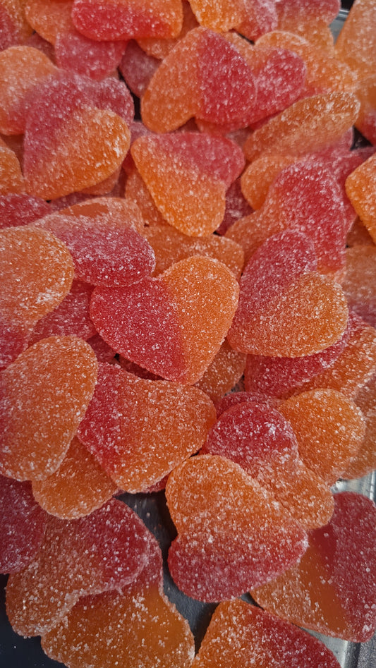 Coeur pêche 100g