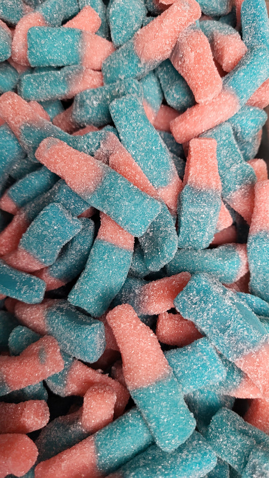 Bouteilles bubble gum 100g