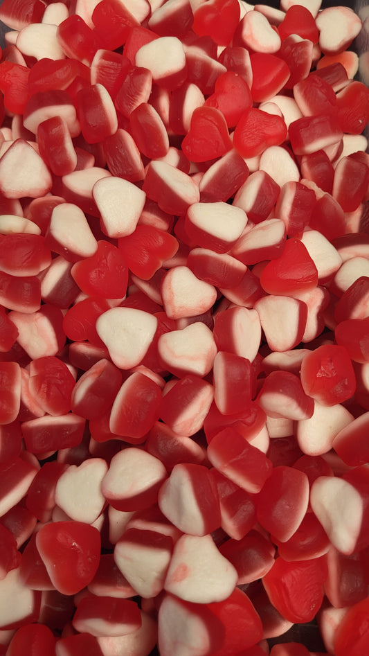 Coeur fraise crème 100g