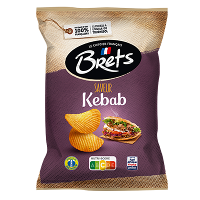 Brets saveur Kebab 125g