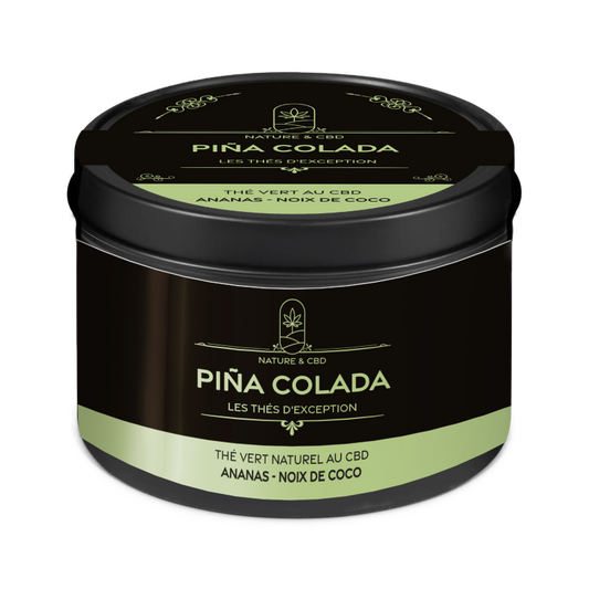 Thé Vert Piña Colada CBD